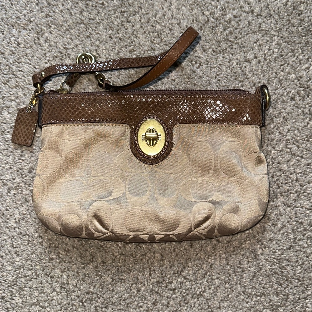 Coach wristlet